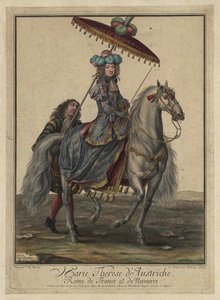 Spanyol Mária Terézia 1638-1683, francia és navarrai királynő hitvese, 1682