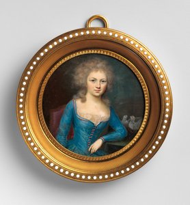 Egy nő portréja. alkotó: French Painter