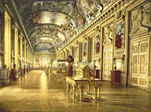 Galéria a párizsi Louvre-ban, 1890-1900 alkotó: French Photographer