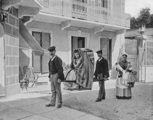 Aix-les-Bains – Indulás zuhanyozni (f/w fotó) alkotó: French Photographer