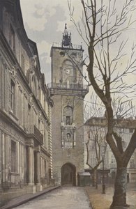 Aix, a városháza és a harangláb alkotó: French Photographer