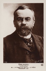 Alfred Bruneau francia zeneszerző (1857-1934) alkotó: French Photographer