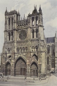Amiens, a katedrális homlokzata alkotó: French Photographer