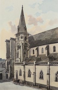 Auxerre, Saint-Eusebe templom, É-i oldalhomlokzat alkotó: French Photographer