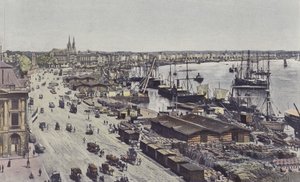 Bordeaux, Place Richelieu, Quays Louis XVIII, Chartrons és Bacalan alkotó: French Photographer