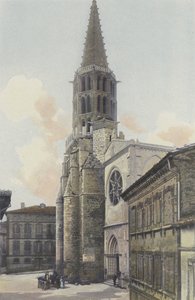 Caussade, templom, homlokzat O alkotó: French Photographer