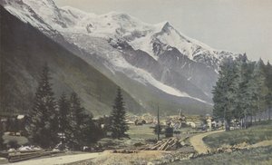 Chamonix, Általános nézet alkotó: French Photographer