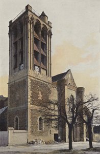Champeaux, templom, homlokzat O alkotó: French Photographer