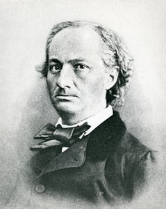 Charles Baudelaire (1821-67) (f/w fotó) alkotó: French Photographer