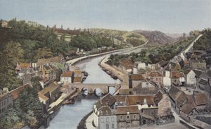 Dinan és La Rance Inferior, kilátás a Lanvallay viadue-ról alkotó: French Photographer