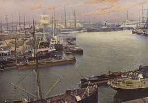 Dunkerque, kilátás a kikötőre alkotó: French Photographer
