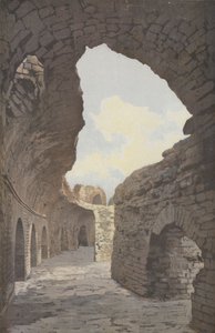 Frejus, Amfiteátrum, Galéria belső nézete alkotó: French Photographer