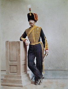 Francia katona a Második Birodalom idején (színes fotó) alkotó: French Photographer