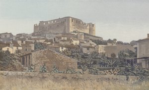 Greoulx, A templomosok erődített kastélyának romjai, Cote S O alkotó: French Photographer