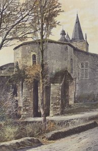 Hagetmau, templom, Cote de labside alkotó: French Photographer