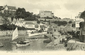 Harbour, Dinard (f/w fotó) alkotó: French Photographer