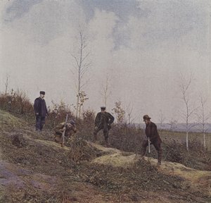 Vadásztársaság (színes fotó) alkotó: French Photographer