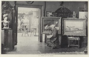 Jean-Leon Gerome műhelyében alkotó: French Photographer