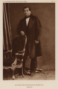 Jean Baptiste Boisduval, francia lepkék és botanikusok (f/w fotó) alkotó: French Photographer