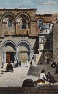 Jeruzsálem, a Szent Sír homlokzata alkotó: French Photographer