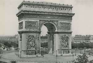 LArc de Triomphe, A diadalív (fotogravír) alkotó: French Photographer