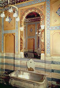 La Paivas fürdőszoba a Hotel de Paiva-ban alkotó: French Photographer