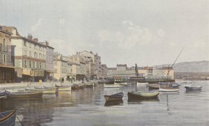 La Seyne, kilátás a rakpartról (Small Rade of Toulon) alkotó: French Photographer