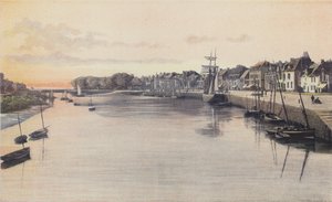 Le Pouliguen, A kikötő általános képe alkotó: French Photographer