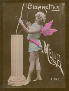 Szerelem, Cupidónak öltözött lány (fotó) alkotó: French Photographer