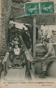 Varázsváros, Párizs, 1913. július 19-én feladott képeslap alkotó: French Photographer