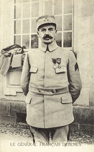Marie-Eugene Debeney, francia első világháborús tábornok (f/w fotó) alkotó: French Photographer