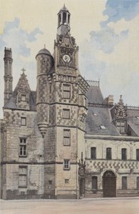 Montigny-le-Gannelon, Chateau, Lépcsőtorony alkotó: French Photographer