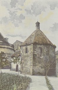 Montmorillon, Kis nyolcszög, a Szeminárium kertjében alkotó: French Photographer
