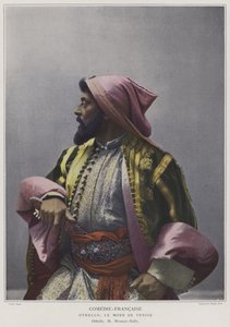Mounet-Sully az Othello címszerepében (színes fotó)