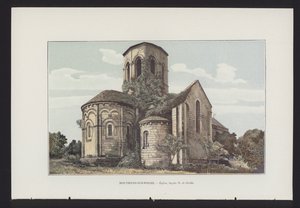 Mouthier-sur-Boeme, templom, É-i homlokzat és apszis alkotó: French Photographer