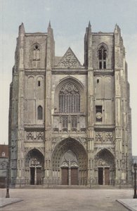 Nantes, katedrális, homlokzat O alkotó: French Photographer