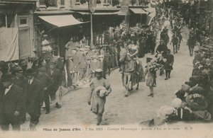 Orleans, Fetes de Jeanne DArc, 1913. május 7. 1913-ban feladott képeslap. alkotó: French Photographer