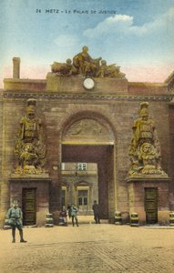 Igazságügyi Palota, Metz (színes fotó) alkotó: French Photographer