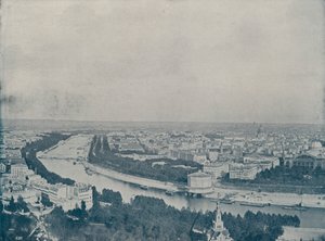 Párizsi panoráma a Trocaderoról (f/w fotó) alkotó: French Photographer