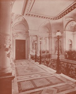 Párizs: Előszoba a Hotel de Ville-ben (f/w fotó) alkotó: French Photographer