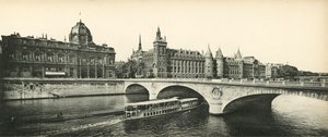 Párizs, The Conciergerie and the Commercial Court, The Conciergerie and Court of Trade alkotó: French Photographer