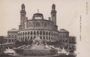 Párizs, a Trocadero palota alkotó: French Photographer