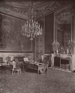 Párizs: M. Casimir-Perier, Franciaország elnöke (f/w fotó) alkotó: French Photographer