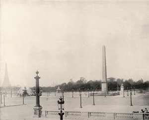 Párizs: Place de la Concorde (f/w fotó) alkotó: French Photographer