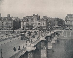 Párizs: A Pont Neuf, vagy az Új híd (f/w fotó) alkotó: French Photographer