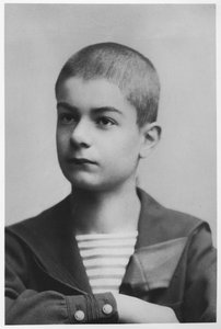 Aleksandar Obrenovics szerb király portréja, 1889