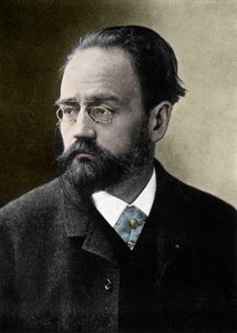 Emile Zola (1840-1902) francia író portréja. alkotó: French Photographer