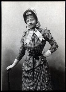 Gyp (1849-1932) francia író portréja. alkotó: French Photographer