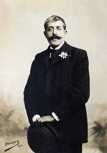 Jean Lorrain (1855-1906) francia író portréja. alkotó: French Photographer