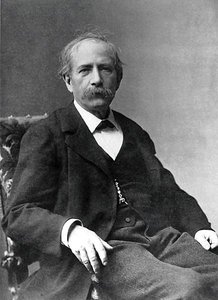 Marcellin Berthelot (1827-1907) portréja (f/w fotó) alkotó: French Photographer